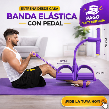 Banda de resistencia con pedal + Pago contraentrega 🚚💵
