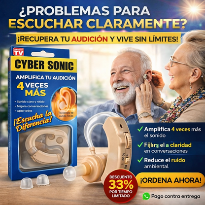 🔊 Recupera tu audición con claridad total - AMPLIFICADOR DE SONIDO - Envío GRATIS 🚚