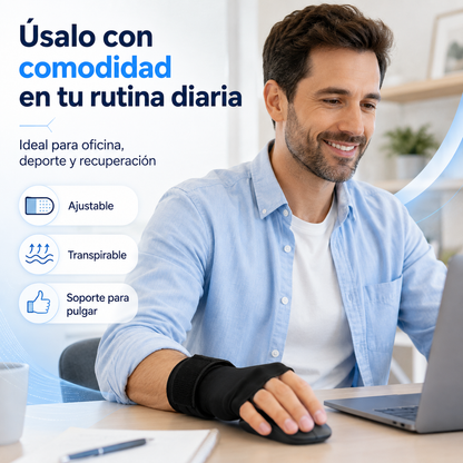 Muñequera Guante de Compresión | Protege y Estabiliza tu Muñeca desde el Primer Uso