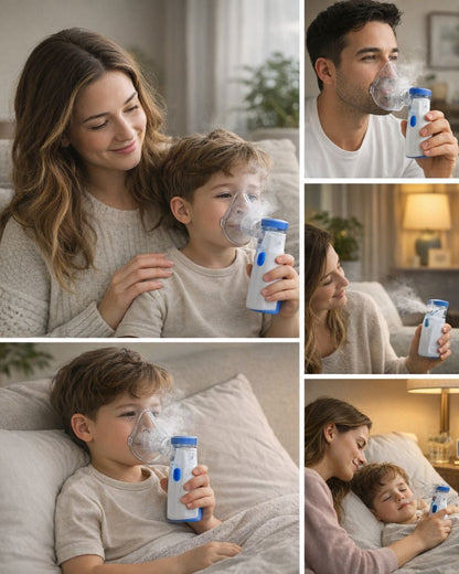 Nebulizador de malla portátil - nebulización ajustable con una velocidad de >0,2ml/min