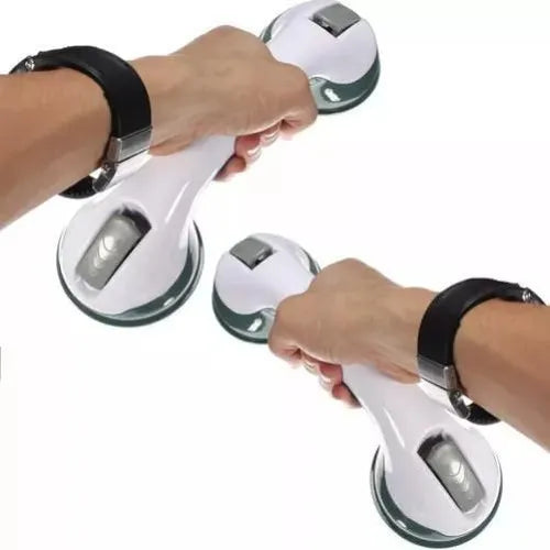 🛁 Barra de Apoyo para Baño con Ventosas – Pack x2
