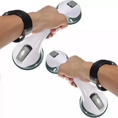 🛁 Barra de Apoyo para Baño con Ventosas – Pack x2