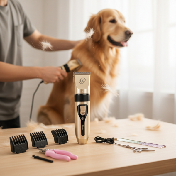 ✂️🐶 Kit Profesional de Peluquería para Mascotas Inalámbrico 🐾