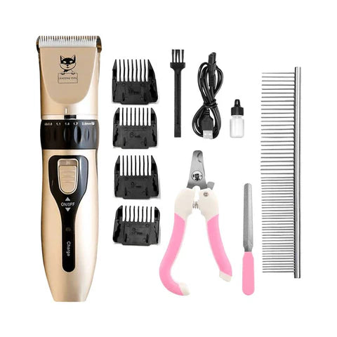 ✂️🐶 Kit Profesional de Peluquería para Mascotas Inalámbrico 🐾